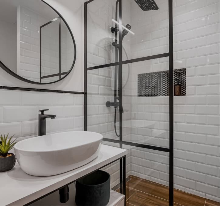 Bathroom renovation by RB Thomas