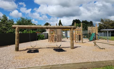 Community playground built by RB Thomas