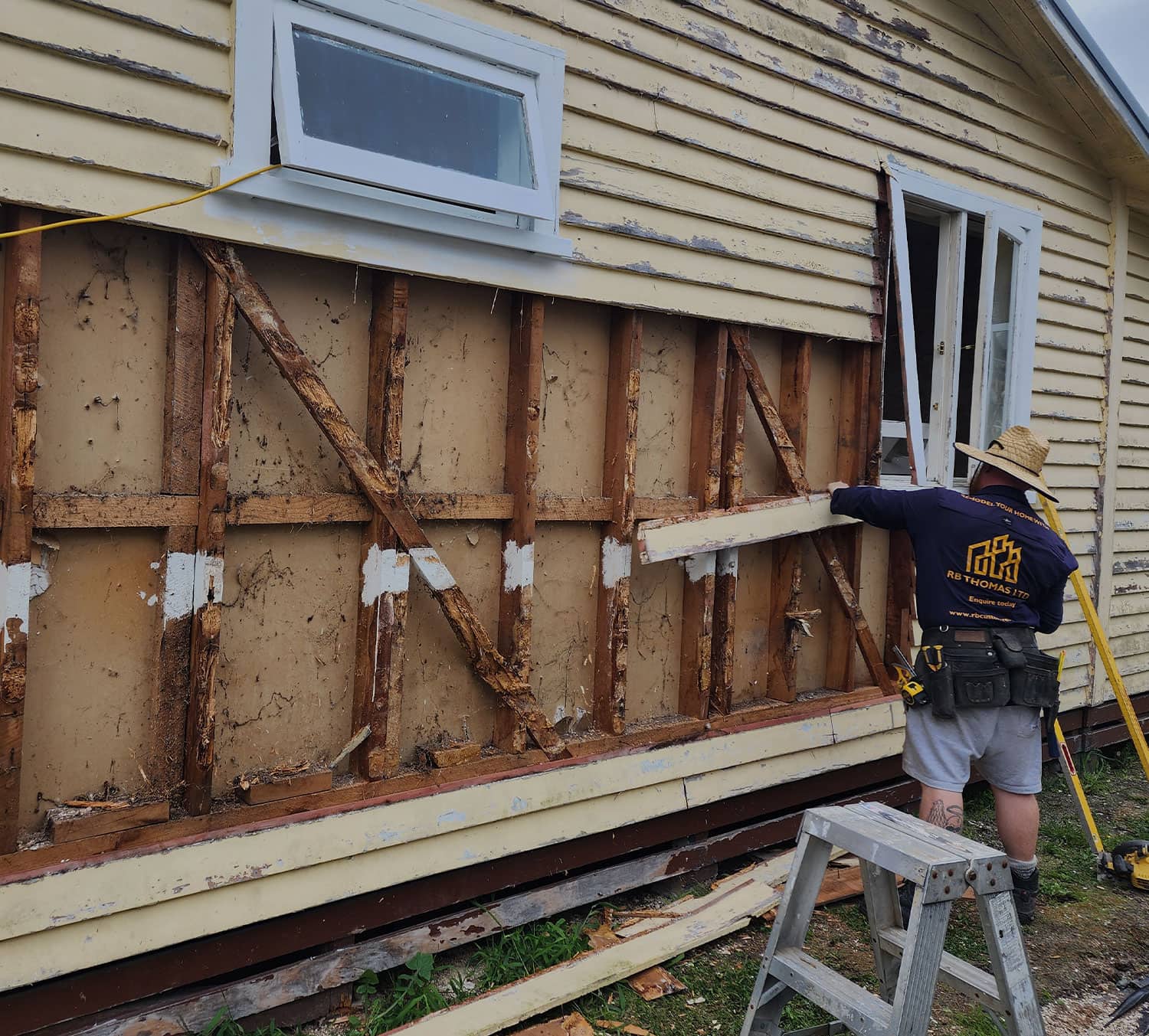 Leaky home repair by RB Thomas